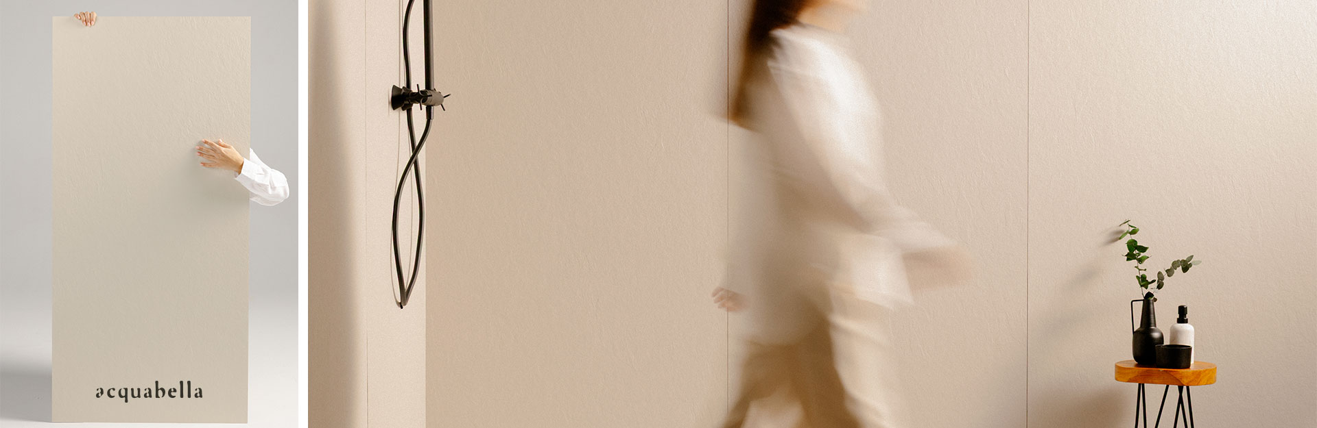 Panneau slim salle de bain