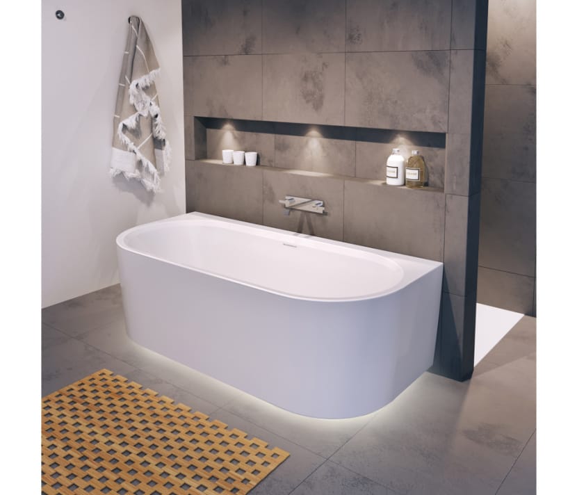 Baignoire e.Soft Back2wall – Image 2